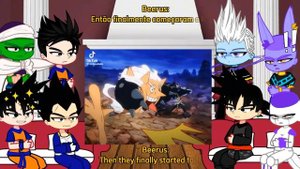 Dragon Ball Super React To Luffy Gear 5 (Luffy Vs Kaido) || One Piece || Tiktok || Gacha React