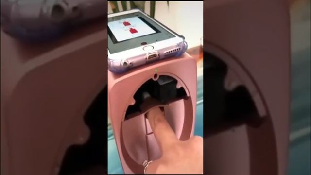 Мобильный 3D принтер для дизайна ногтей