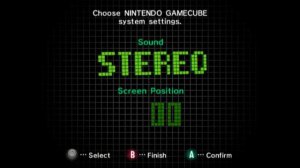 GameCube Main Menu & Intro Corruptions