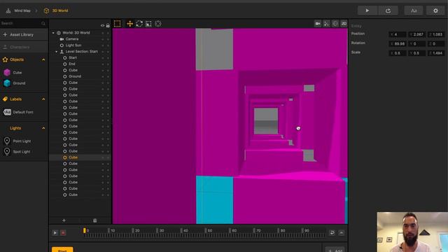Buildbox 3 Tutorial: Basic Controls When Moving Around смотреть онлайн
