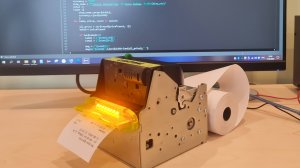 Термопринтер Custom VKP80 + Python