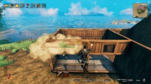 Valheim: How To Build A Blacksmith House.