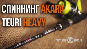 Обзор спиннингов Akara Teuri Heavy