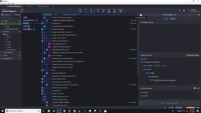 GitKraken Pushing and Pulling смотреть онлайн