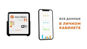 Контроллер Meridian F1 для передачи показаний через Wi-Fi