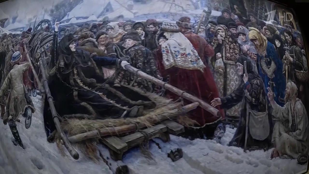Уникальная выставка работ Василия Сурикова открылась в Русском музее