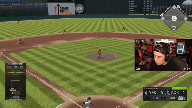 *99* FINEST BUSTER POSEY IS FINALLY HERE! (PITCHER HOME RUN!) MLB The Show 21 смотреть онлайн