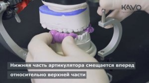 Работа с артикулятором KaVo PROTAR