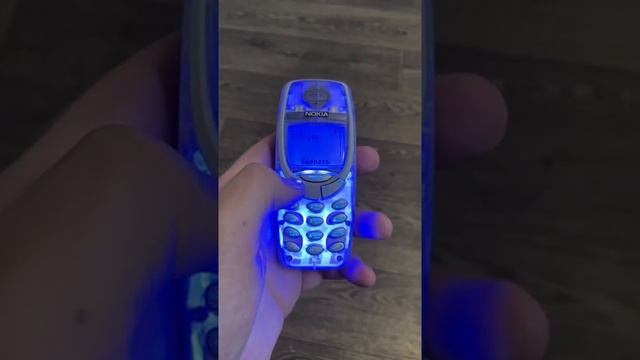 Nokia 3310 (автоматический режим подсветки)