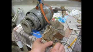 Ремонт колодки  клемм и подключение электродвигателя