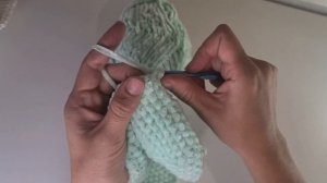 МК игрушка авокадо - матрешка крючком