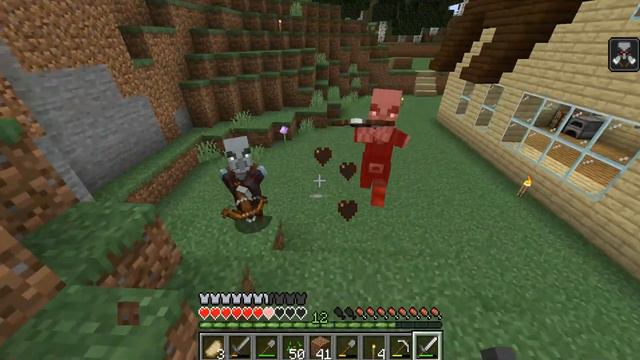 ПЕРВЫЙ УРОЖАЙ ПШЕНИЦЫ В МАЙНКРАФТ! ОДИНОЧНОЕ ВЫЖИВАНИЕ смотреть онлайн