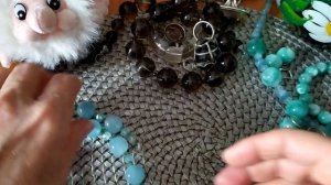 Коллекция украшений из натуральных камней. Пектолит💎💎💎