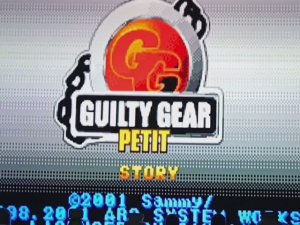 Guilty Gear petite. Bandai WonderSwanColor. Проф реакция.