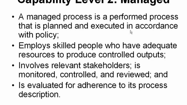 CMMI Process Institutionalization (RU) смотреть онлайн