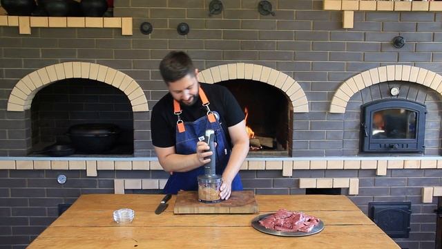 Шашлык из говядины "Суя"...  Шедевр нигерийской уличной кухни!