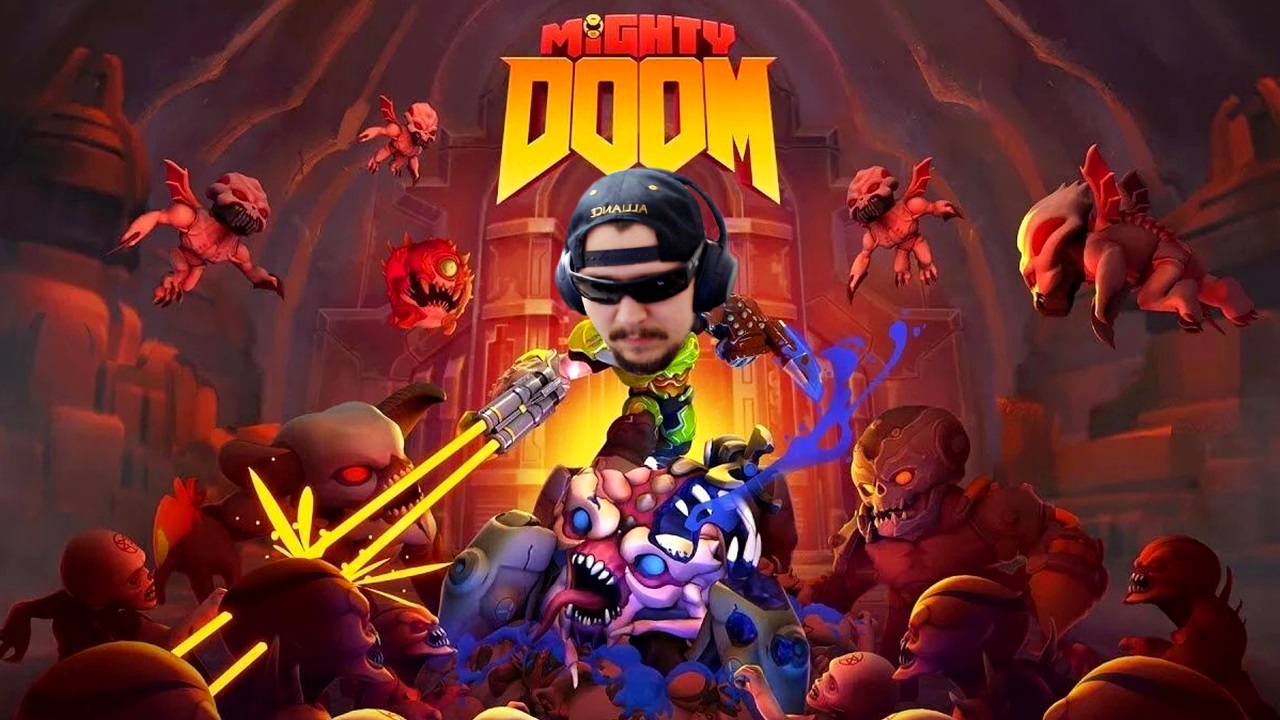 Торт с игрой Doom