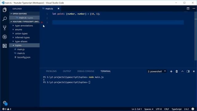 Tuples - TypeScript Programming Tutorial #6