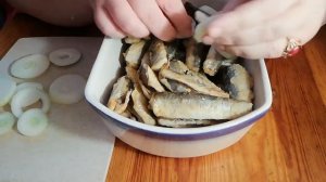Жареная салака под маринадом?