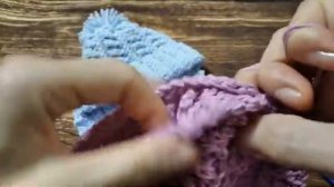 ДЕТСКАЯ ШАПОЧКА крючком. МК./CHILDREN's CAP crocheted.