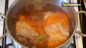 ???? Вареная грудинка в луковой шелухе по-домашнему Быстрый #рецепт ???