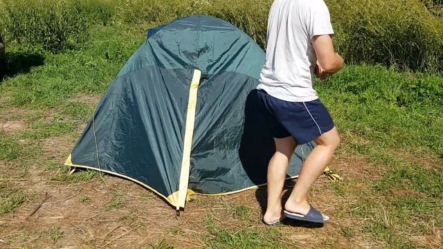 Как собрать палатку за 5 минут. На примере Tramp Nishe 2. смотреть онлайн
