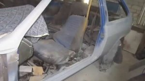 покраска ваз 2108 в гараже