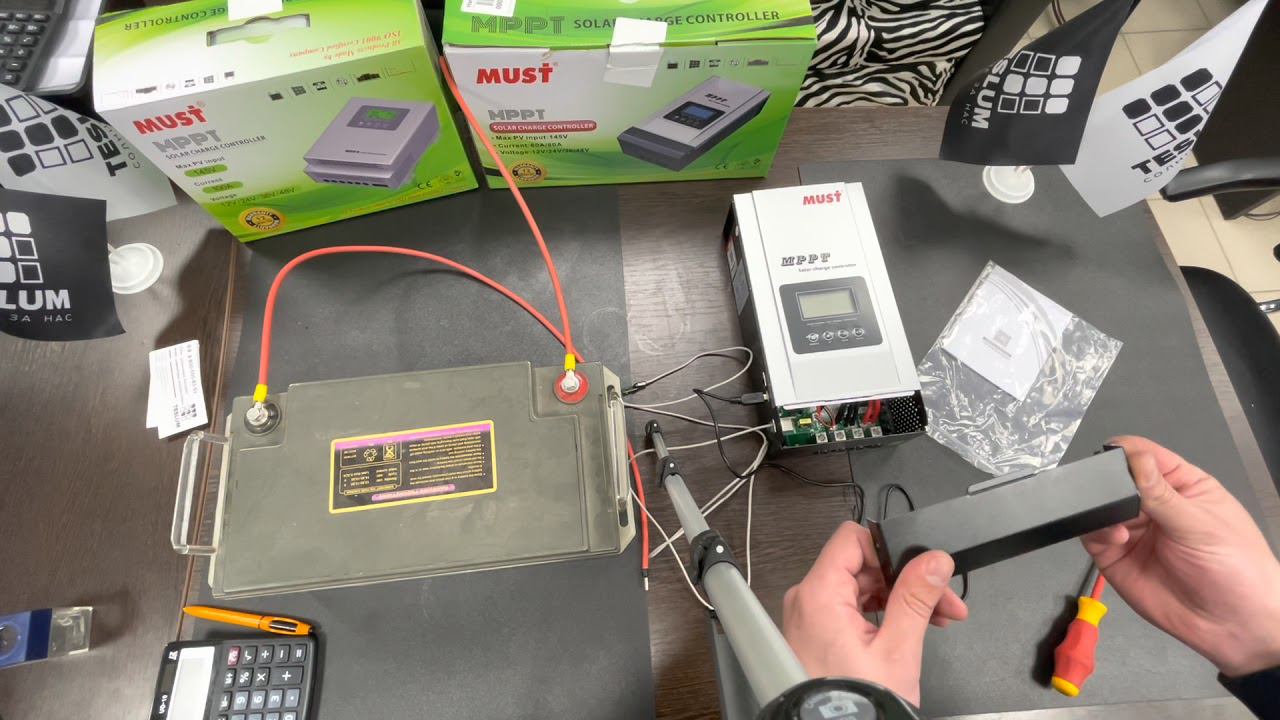 Контроллер заряда MUST PC18-6015F MPPT 60А \ 80А \ 100А (Мощный контроллер, цена = качество)