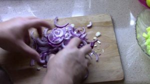 Салат с Манго и Огурцами.