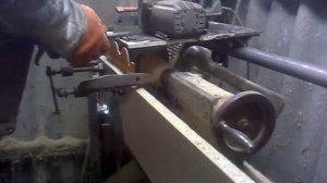 Токарный станок с копиром (Lathe copier) Первый запуск