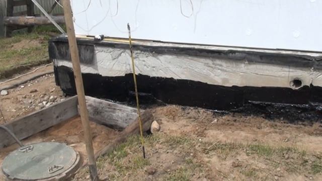 Строительство ОТМОСТКИ вокруг дома. Часть2