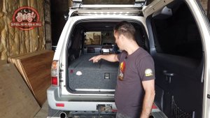 ? Прадо коротыш без второго ряда сидений - нестандартный автоспальник. ? spalnik4x4.ru ? Владивосто