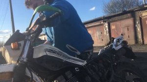 Не заводится Kawasaki kl250 Super Sherpa