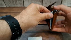 Мини кошелек ручной работы