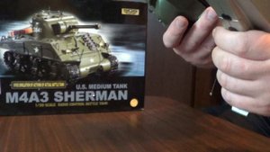 Танк на радиоуправлении.