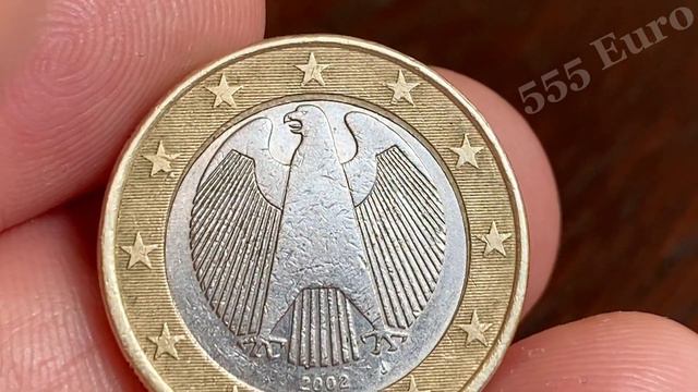 1 euro Allemagne 2002 2004 2005
