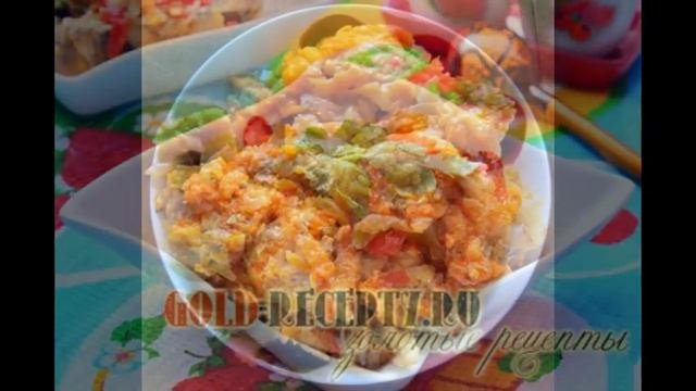 Рецепт минтай с овощами