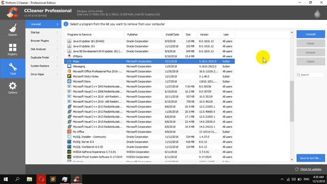 How to remove Windows 10’s default buil in apps using CCleaner смотреть онлайн