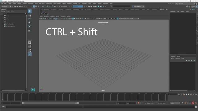 Create a Custom Shelf in Maya смотреть онлайн