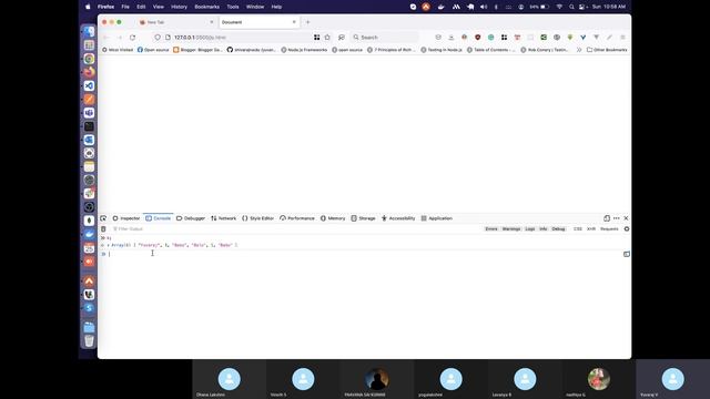 JavaScript Array Methods 2022-09-25 (Telugu)