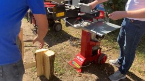 Дровоколы AL-KO LSH 550/6 и AL-KO LSH 520/5 - в работе . Рвут дрова на ура!