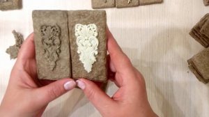 Делаю декоративную плитку из картона и папье-маше.