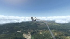 Ил 76,взлёт с аэропорта Палермо( LICJ)