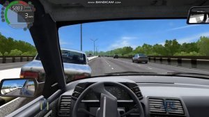 ЗРЕЛИЩНЫЕ ШАШКИ В ПОТОКЕ НА ВАЗ 2110! (CITY CAR DRIVING)