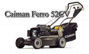 Обзор газонокосилки Caiman Ferro 52CV .