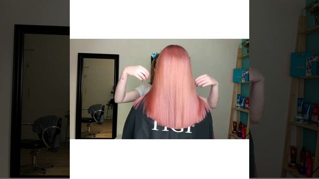 Цветные волосы розовые смотреть онлайн