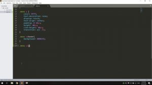 Выпадающее меню на чистом CSS и HTML