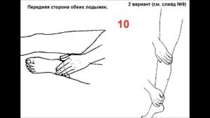 Позиции рук для полного сеанса Рейки