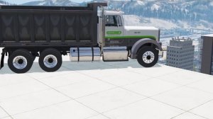 Тачки против батута – BeamNG.Drive