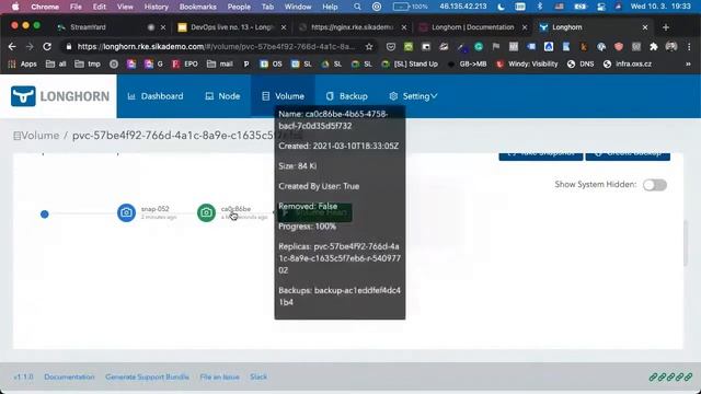 DevOps live #13: Longhorn - Jednoduchá on-premise storage pro Kubernetes смотреть онлайн